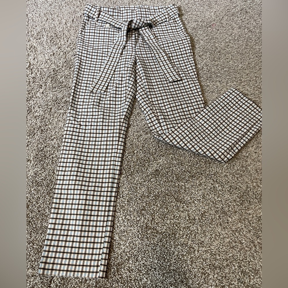 Women’s Pixie Ankle Pants — Pull-on Stretchy Style w/ Belt